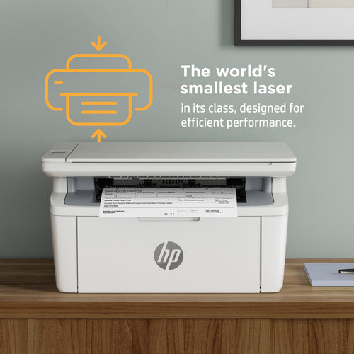 HP LaserJet MFP M140w Printer, Black and white, Printer for Small office, Print, copy, scan, Scan to email; Scan to PDF; Compact Size HP LaserJet MFP M140w Printer, Black and white, Printer for Small office, Print, copy, scan, Scan to email; Scan to PDF; Compact Size